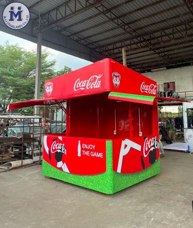 โรงงานรับผลิตคีออส ออกแบบซุ้มขายของ